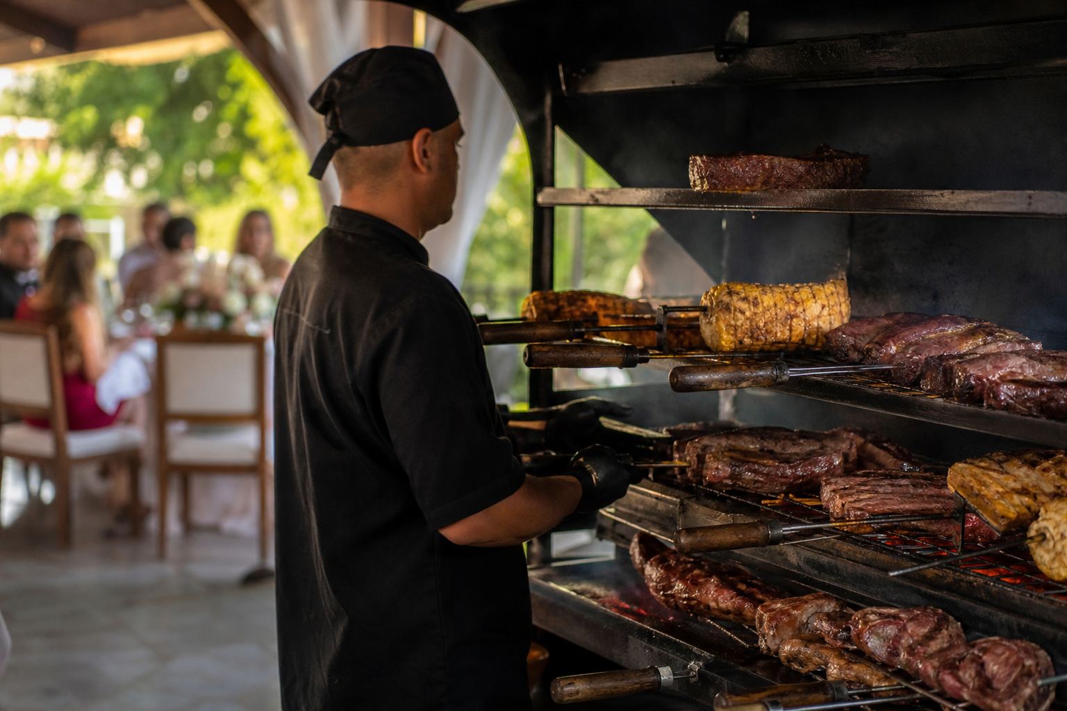 Churrasco para Grandes Eventos: Carnes Nobres com Sofisticação no Seu Espaço