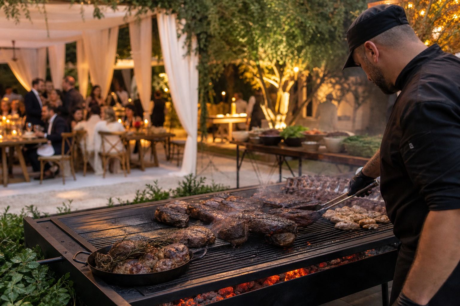 Do Planejamento ao Fogo: Como Contratar um Especialista em BBQ para o Seu Casamento com Facilidade