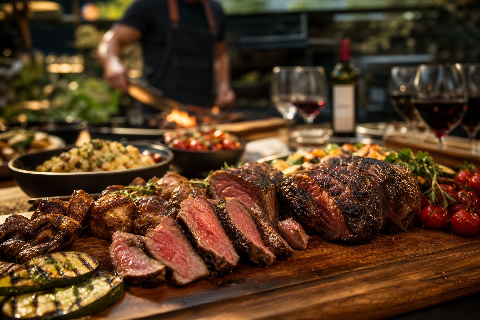 Como harmonizar um churrasco gourmet com acompanhamentos que impressionam