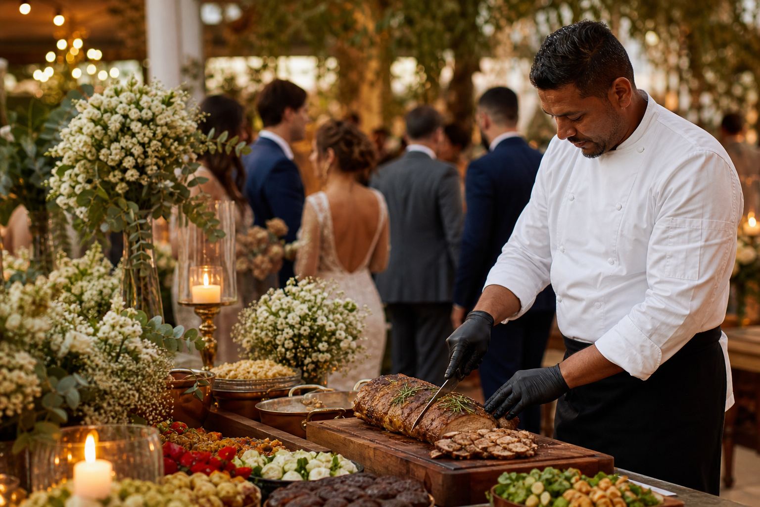 Como Décadas de Experiência Garantem o Menu dos Sonhos no Seu Casamento