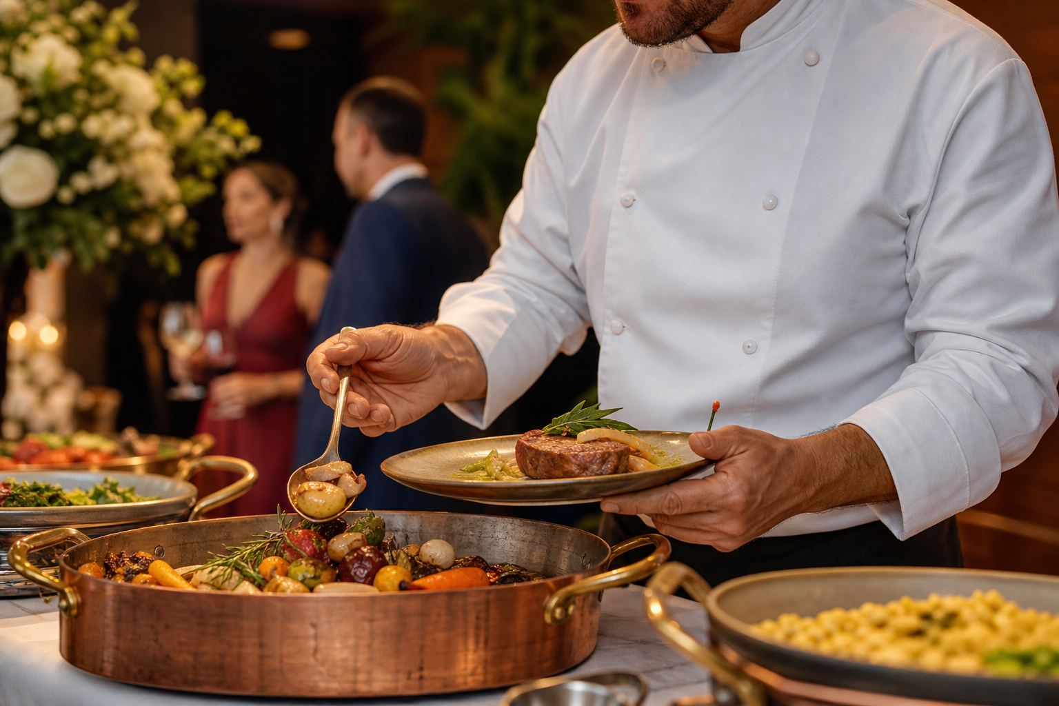 Gastronomia Afetiva com Toque de Chef em Grandes Recepções