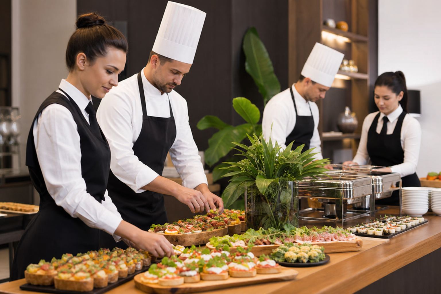 Assessoria para eventos multigastronômicos com buffet e catering